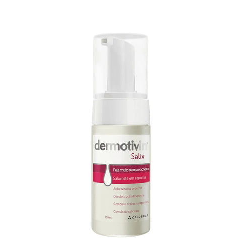 Sabonete Galderma Dermotivin Salix Espuma Com 130Ml