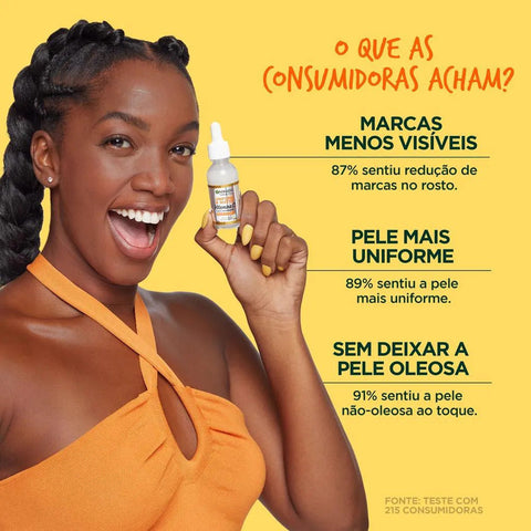 Serum Garnier Uniform & Matte Vitamina Com 15 Ml