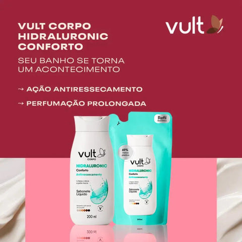 Refil Sabonete Líq Antiressecamento Hidraluronic Confortvult