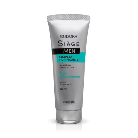 Eudora Shampoo Especialista Siàge Men Limpeza Purificante 250ml
