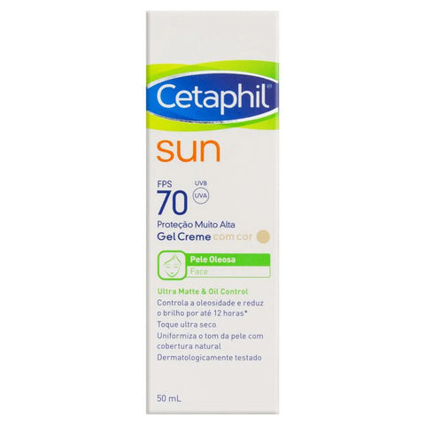 Protetor Solar Facial Cetaphil Sun FPS 70 - 50 mL