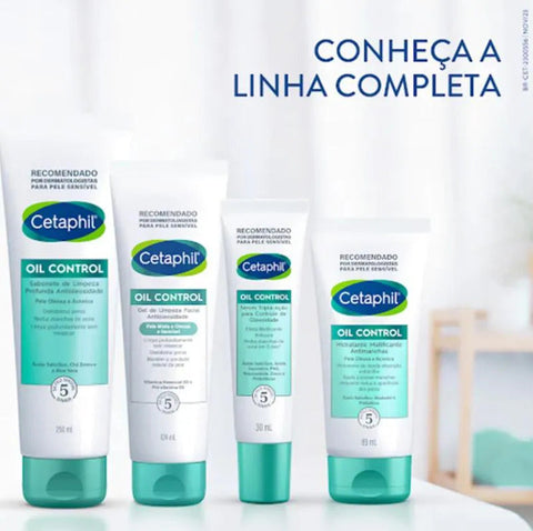 Hidratante Facial Cetaphil Oil Control Matificante e Clareador Pele Oleosa e Acnéica - 89 mL