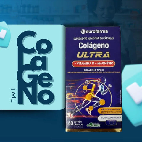 Ultra Colágeno Tipo II Ultra 60 Unidades - Cápsula