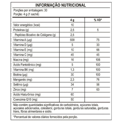 Elastigen 30 Unidades - Sachê - Sabor Limão Siciliano