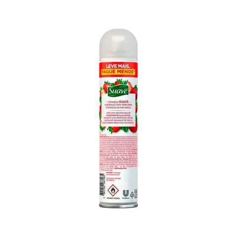 Desodorante Antitranspirante Feminino Suave Frutas Vermelhas e Lichia, Aerossol Com 200Ml