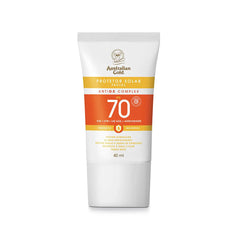 Protetor Solar Facial Australian Gold Antiox Complex Ultra Fluido FPS 70 - 40 mL