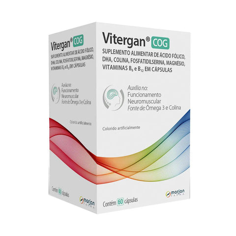 Polivitamínico Vitergan Cog 60 Unidades - Cápsula