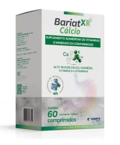 Suplemento Alimentar Bariat XR Cálcio 60 Unidades - Comprimido