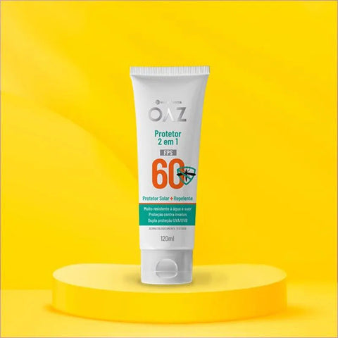 Kit Oaz Protetor Solar + Repelente de Inseto FPS 60 - 120 mL