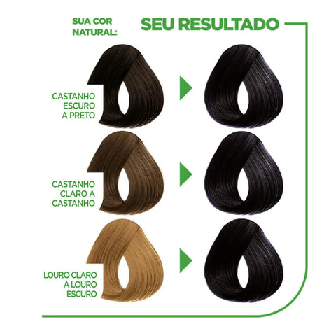 Tintura Garnier Nutrisse Creme Nº 210 Preto Jabuticaba