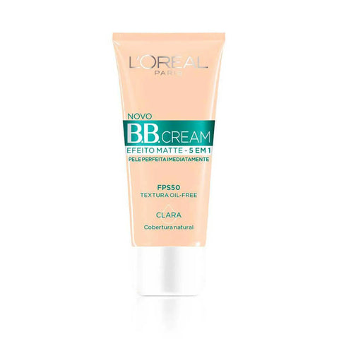 Protetor Solar L'Oréal BB Cream FPS 50 - Cor Clara - 30 mL