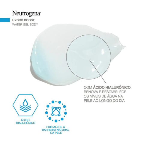 Hidratante Corporal Neutrogena Hydro Boost Water Gel 200Ml