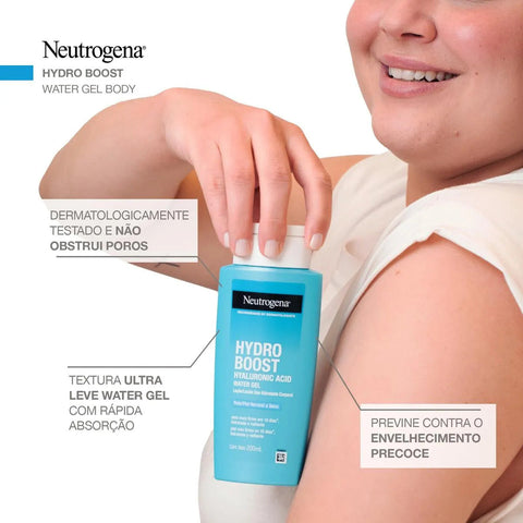 Hidratante Corporal Neutrogena Hydro Boost Water Gel 200Ml