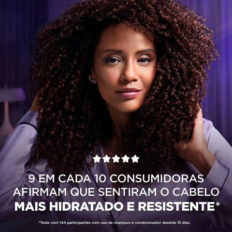 Kit Elseve Hidra Hialurônico Shampoo Com 375Ml + Condicionador Com 170Ml