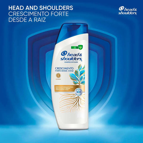 Shampoo Anticaspa Head & Shoulders Crescimento Forte Desde A Raiz 200ml