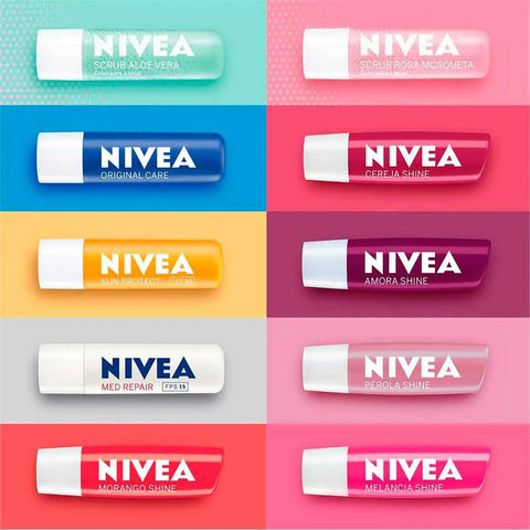 Nivea Balsamo Esfoliante Labial Aloe Vera 4.8G
