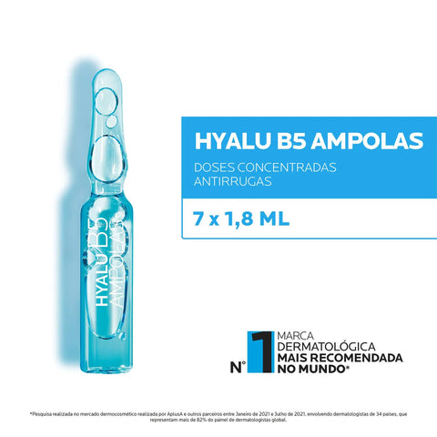 Hyalu B5 Tratamento Antirrugas 1.8 Ml Com 7 Ampolas