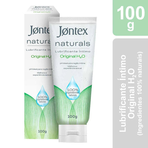Jontex Gel Lubrificante Naturals Original H2O 100G