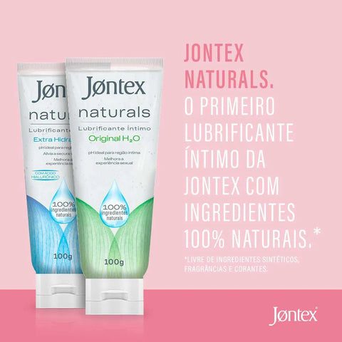 Jontex Gel Lubrificante Naturals Original H2O 100G