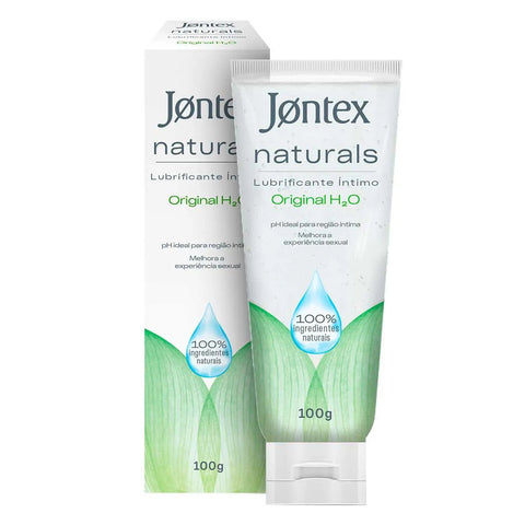 Jontex Gel Lubrificante Naturals Original H2O 100G