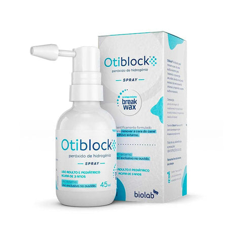 Otiblock 45 mL - Solução