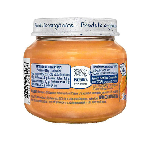 Naturnes Papinha Organica Frango Com Legumes 115G