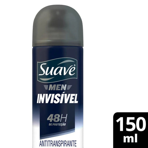 Desodorante Antitranspirante Suave Men Invisible, Aerossol Com 150Ml