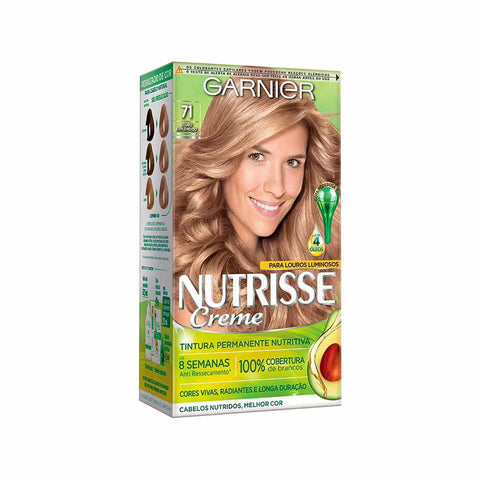 Tintura Garnier Nutrisse Creme Nº 71 Louro Esplêndido