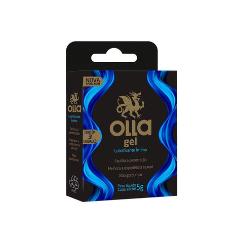 Gel Olla Lubrificante Intimo 5G Com 3