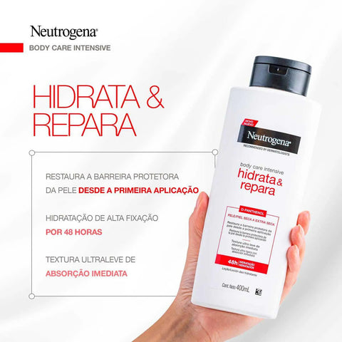 Hidratante Corporal Neutrogena Body Care Intensive Hidrata e Repara 400Ml