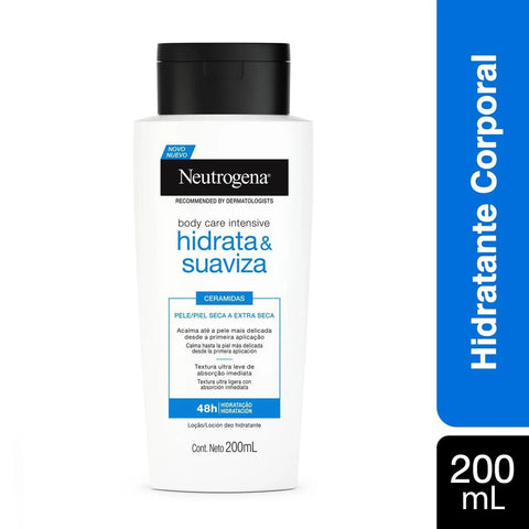 Hidratante Corporal Neutrogena Body Care Intensive Hidrata e Suaviza 200Ml