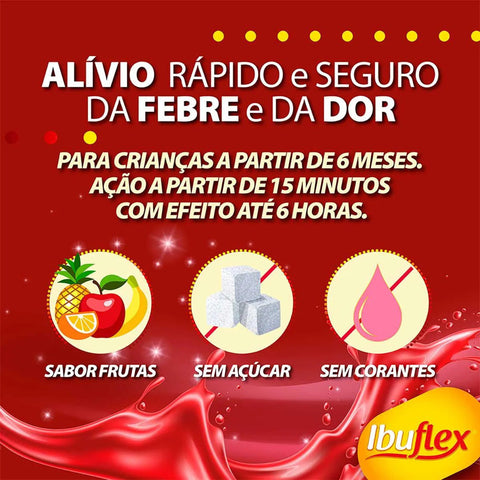 Ibuflex 100mg/mL - 30 mL - Suspensão