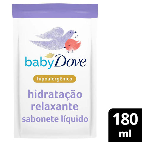 Sabonete Líquido Baby Dove Hora de Dormir Refil 180Ml