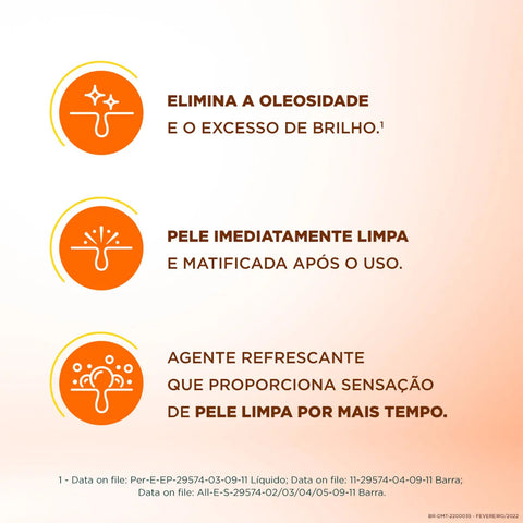 Sabonete Dermotivin Oil Control Líquido, 1 Unidade Com 300Ml