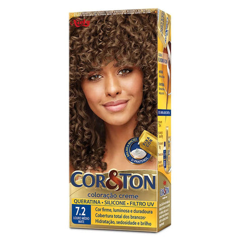 Tintura Cor & Ton Nº 7.2 Louro Médio Matte