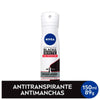 Desodorante Antitranspirante Feminino Nivea Black & White Máxima Proteção Aerossol, 1 Unidade Com 150 Ml