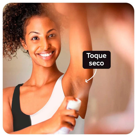 Desodorante Antitranspirante Feminino Nivea Black & White Máxima Proteção Aerossol, 1 Unidade Com 150 Ml