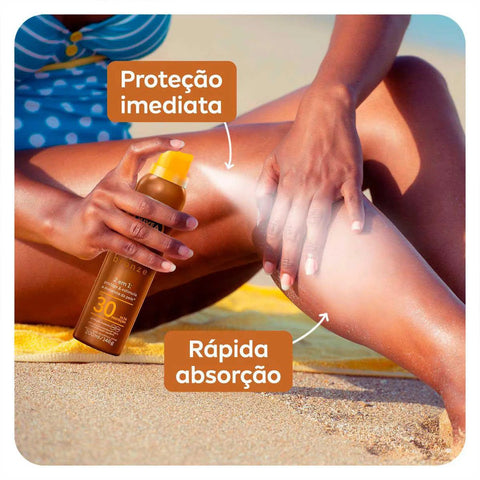 Protetor Solar Corporal Nivea Sun Protect & Bronze FPS 30 - 200 mL (A1)