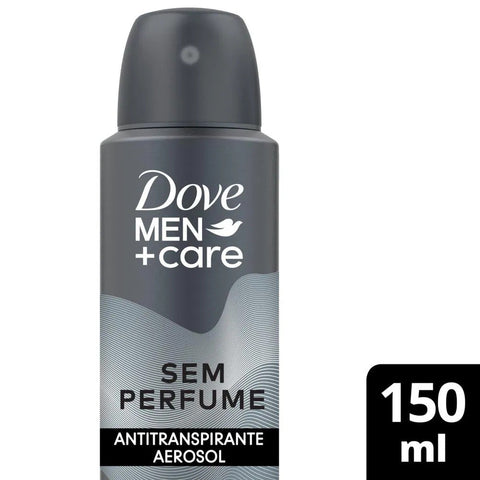 Desodorante Masculino Dove Men + Care Sem Perfume, Aerossol, 1 Unidade Com 150Ml