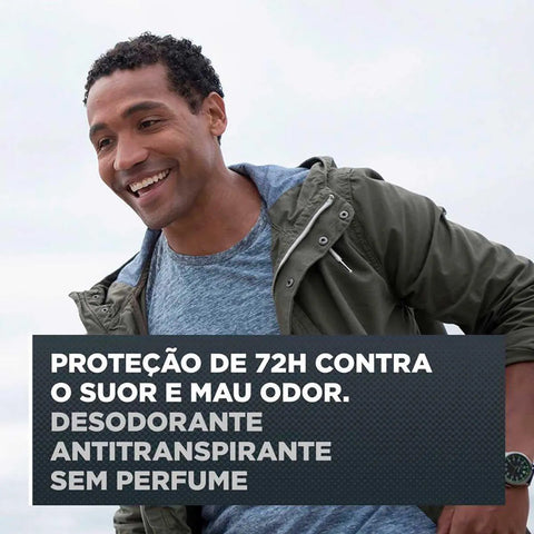 Desodorante Masculino Dove Men + Care Sem Perfume, Aerossol, 1 Unidade Com 150Ml