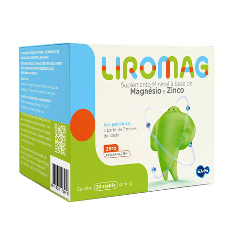 Liromag 50mg + 2,8mg - 30 Unidades - Sachê