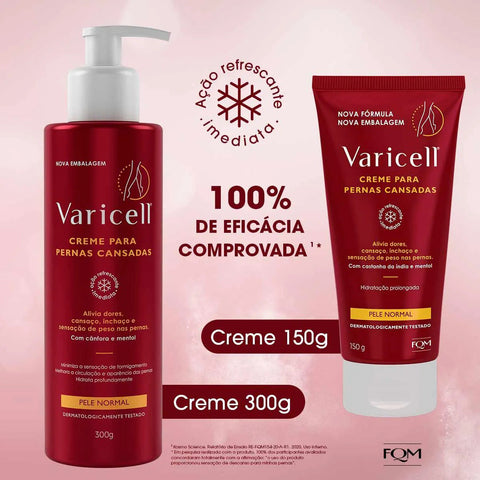 Varicell Creme Para Pernas Cansadas 150G