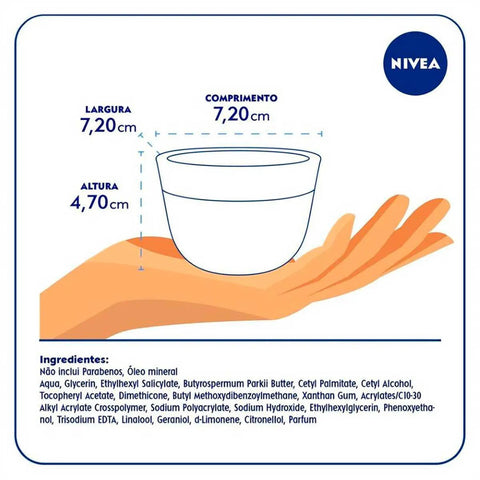 Kit Nivea Sun Protetor Solar Facial Toque Seco Antissinais + Creme Facial Antissinais FPS 60 - 50 mL + 100 g