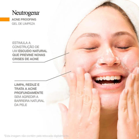 Gel de Limpeza Neutrogena Acne Proofing 200Ml
