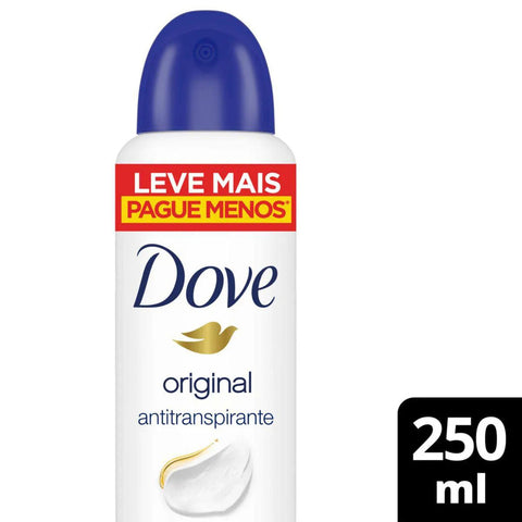 Desodorante Antitranspirante Feminino Dove Original, Aerossol, 1 Unidade Com 250Ml