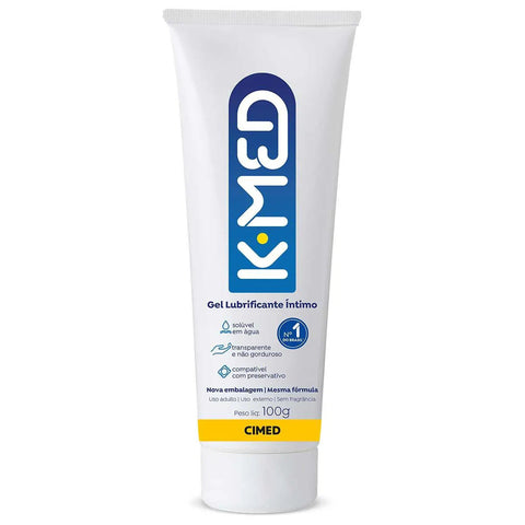 Lubrificante Íntimo K-Med Tradicional Com 100G