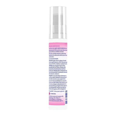 Desodorante Íntimo Vagisil Odor Block Spray, 1 Unidade Com 60Ml