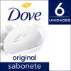 Sabonete Dove Original Barra, 6 Unidades Com 90G Cada