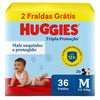 Fralda Huggies Tripla Proteção Tamanho M - 36 + 2 Unidades