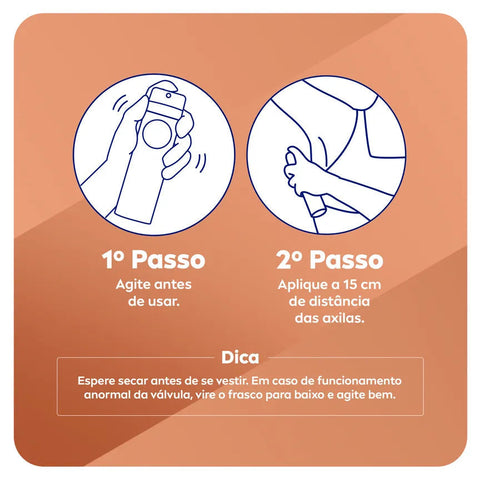 Desodorante Nivea Dermo Clareador 3 Em 1 - Aerossol, 1 Unidade Com 150Ml